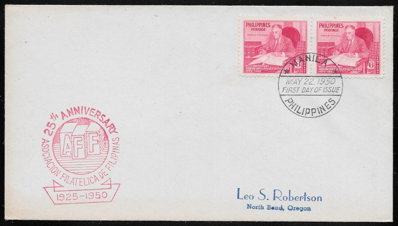 Philippines 1950 First Day Cover 